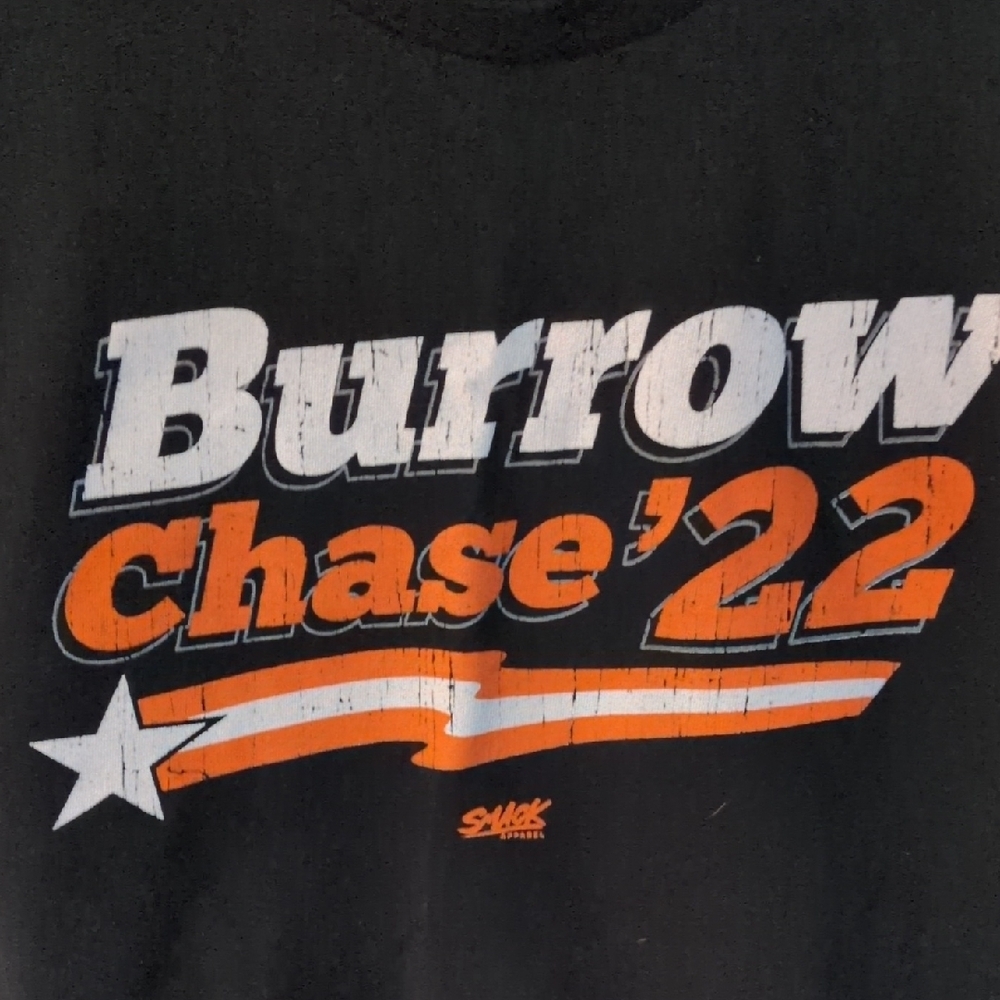 Black and Orange Graphic Tee